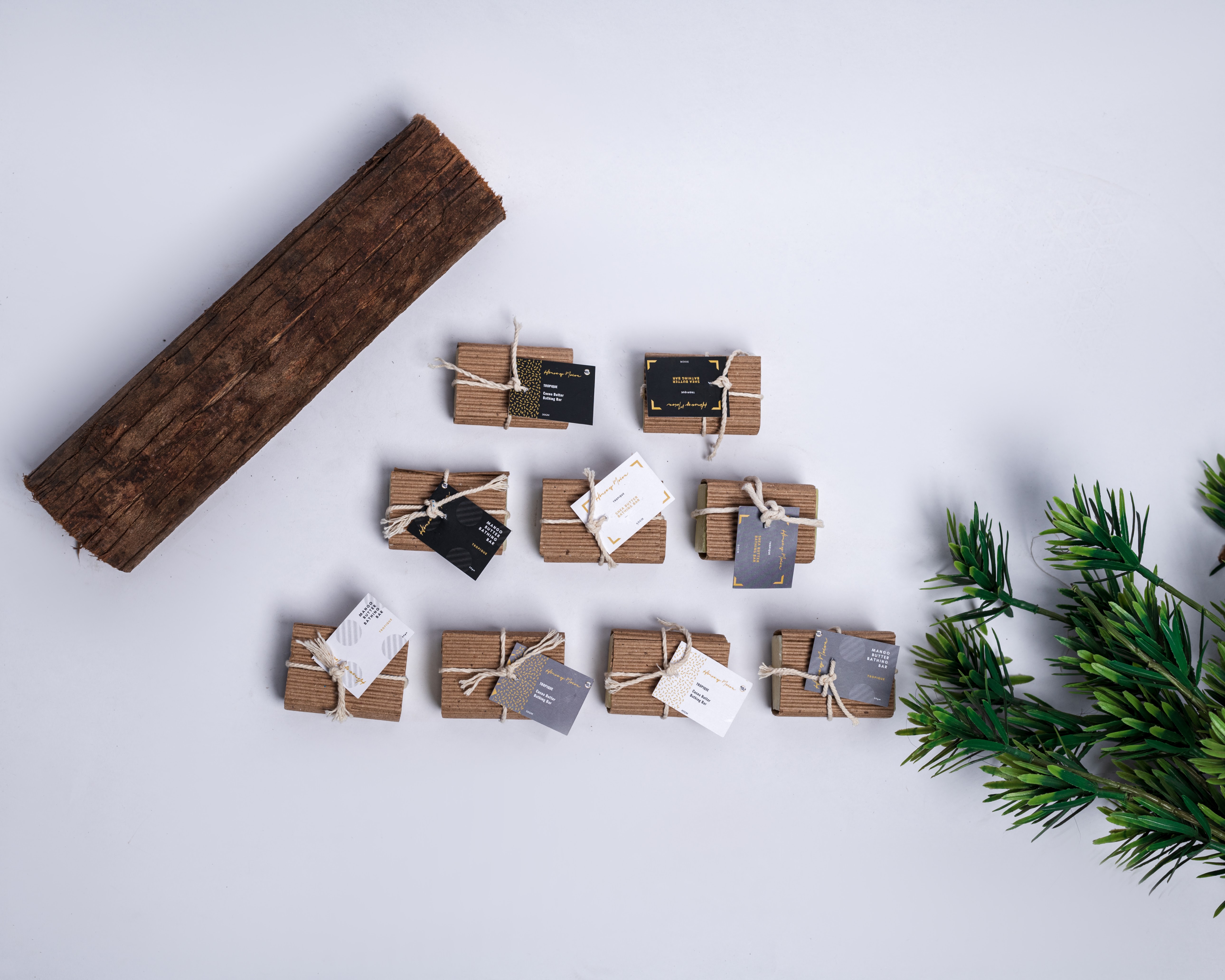 top-dwon pic of house of moira bathing bars